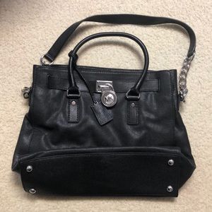 Michael Kors black tote with dust bag